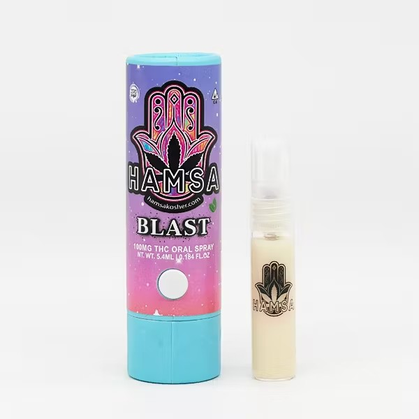 Photograph of product: Hamsa Blast - TH-oui Oral Spray - 100mg