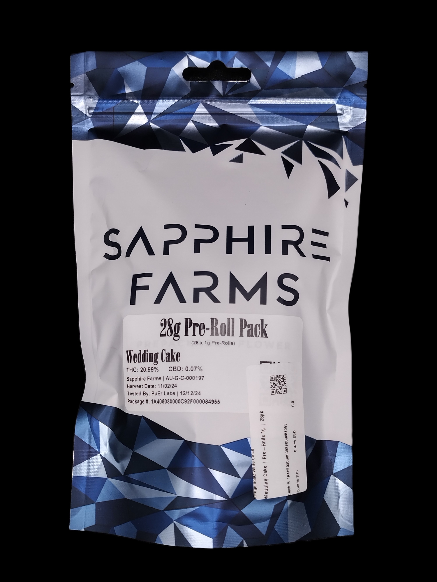 Photograph of product: Wedding Cake | Pre-Rolls 1g | 28pk