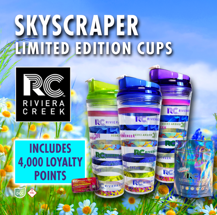 Photograph of product: Riviera Creek | Skyscraper | 14.15g LIMITED EDITION CUP SERIES