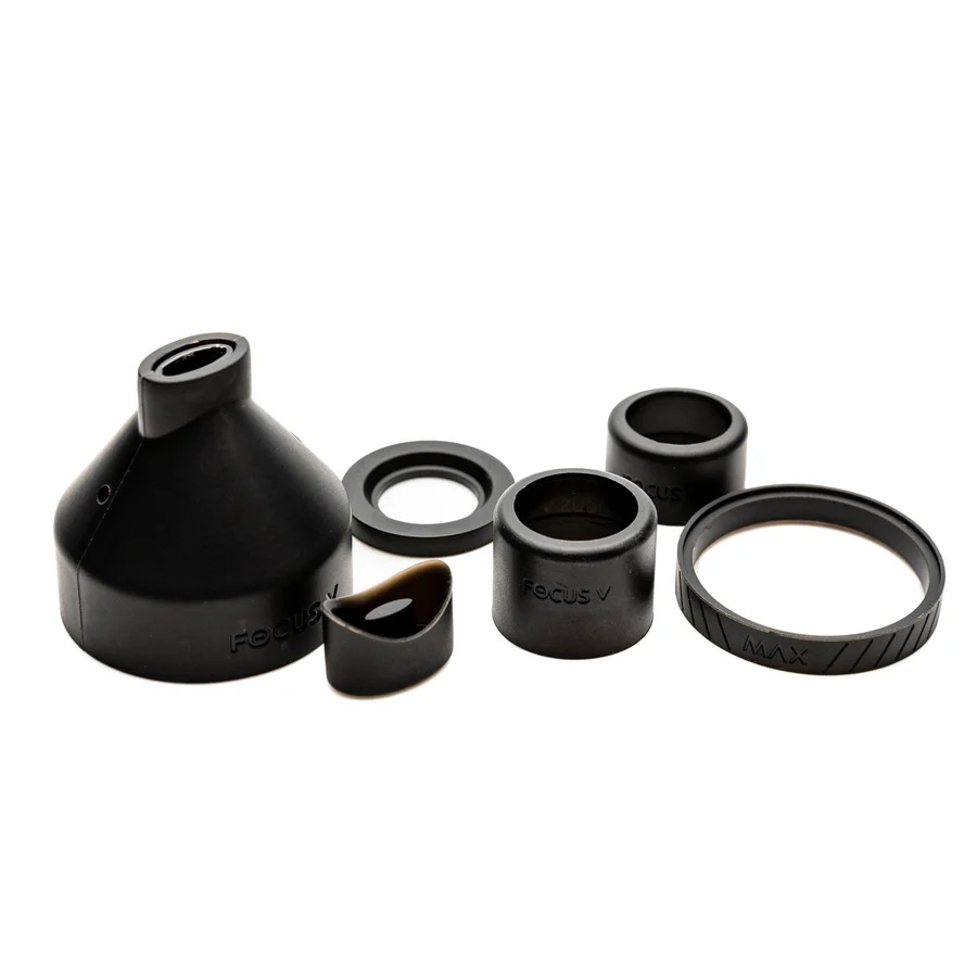 Photograph of product: Focus V | Aeris | Silicone Accessory Set | Black