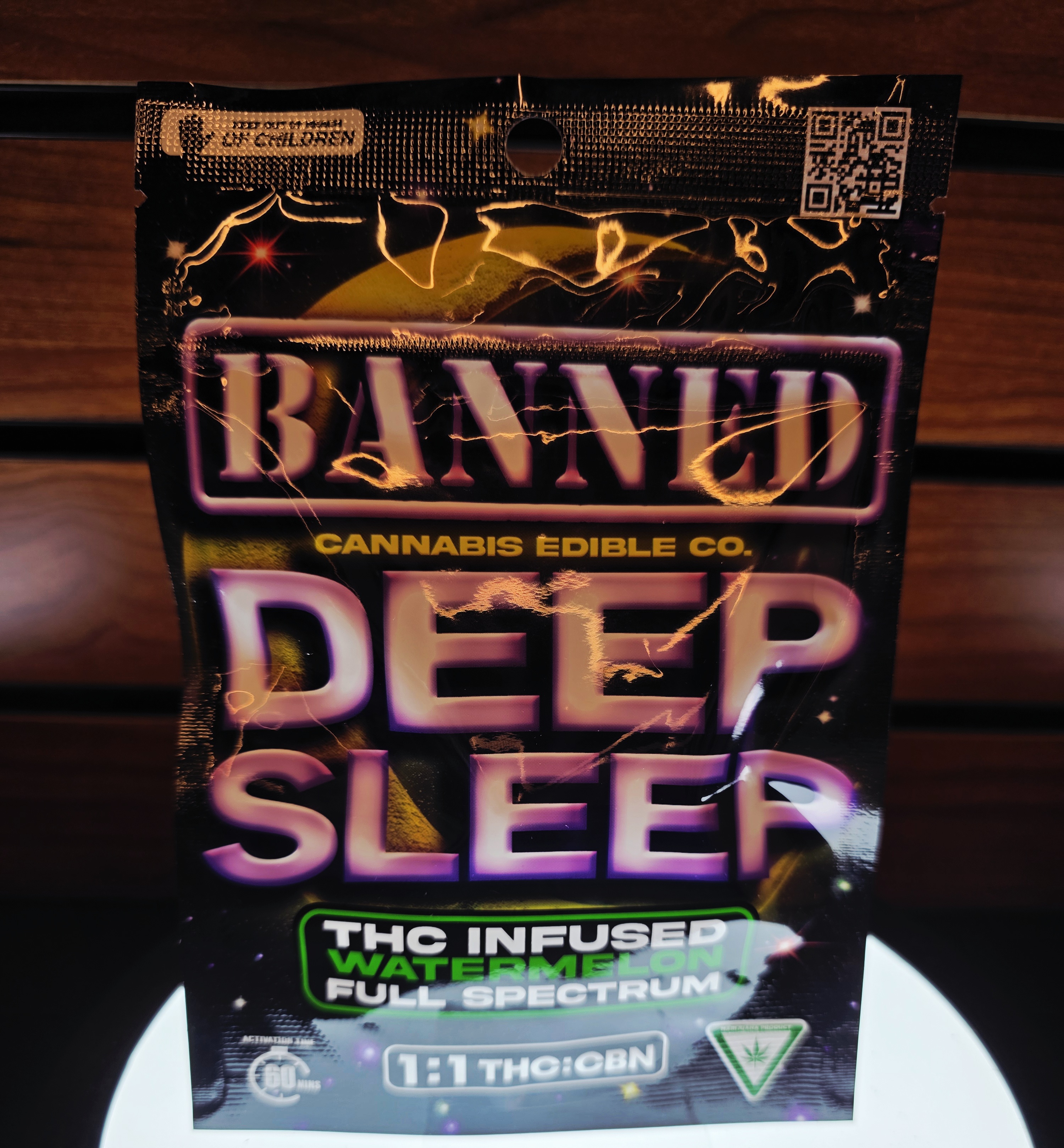 Photograph of product: Banned 4pk 200mg Deep Sleep- Watermelon