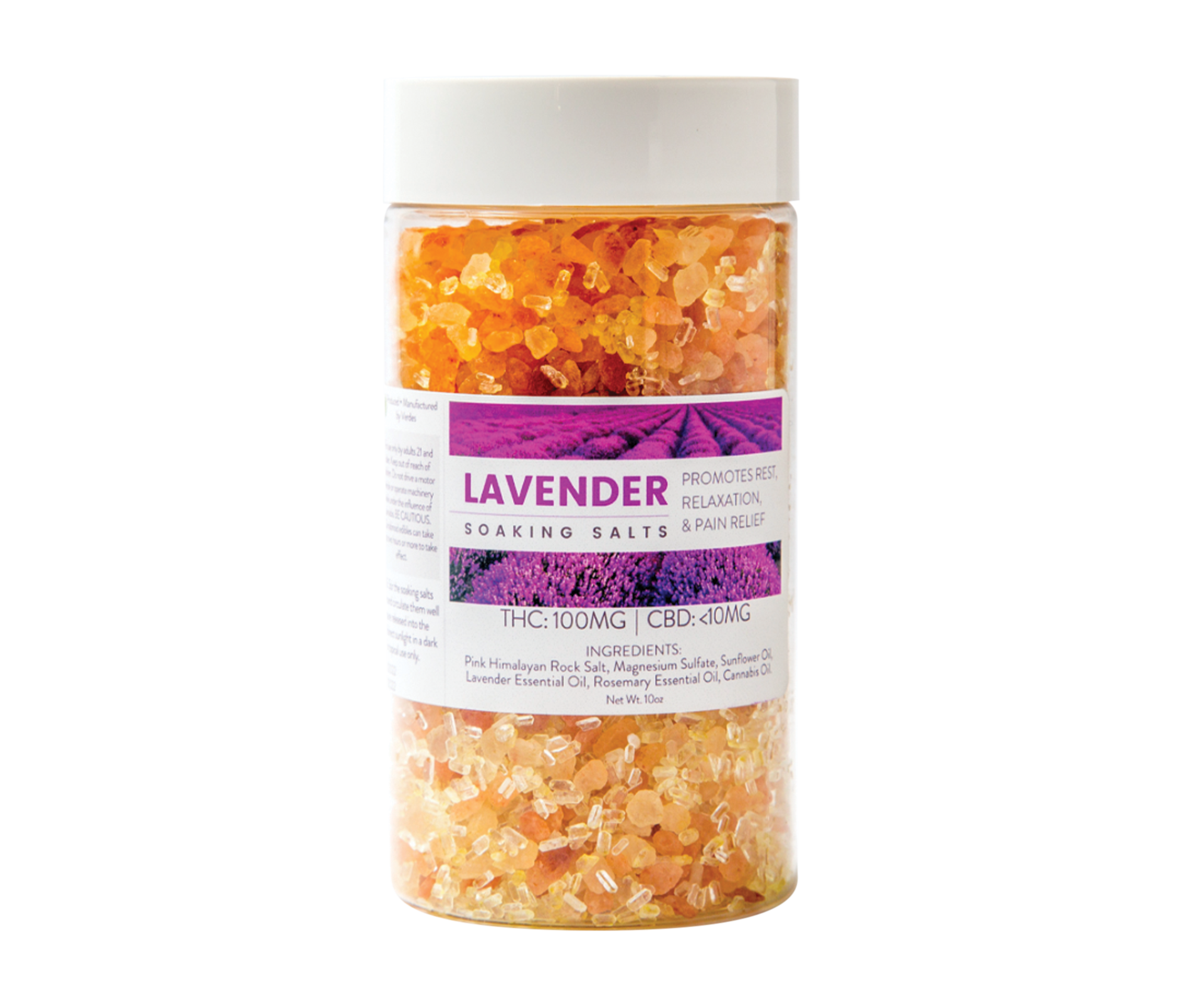 Photograph of product: Soaking Salts Lavender 100MG