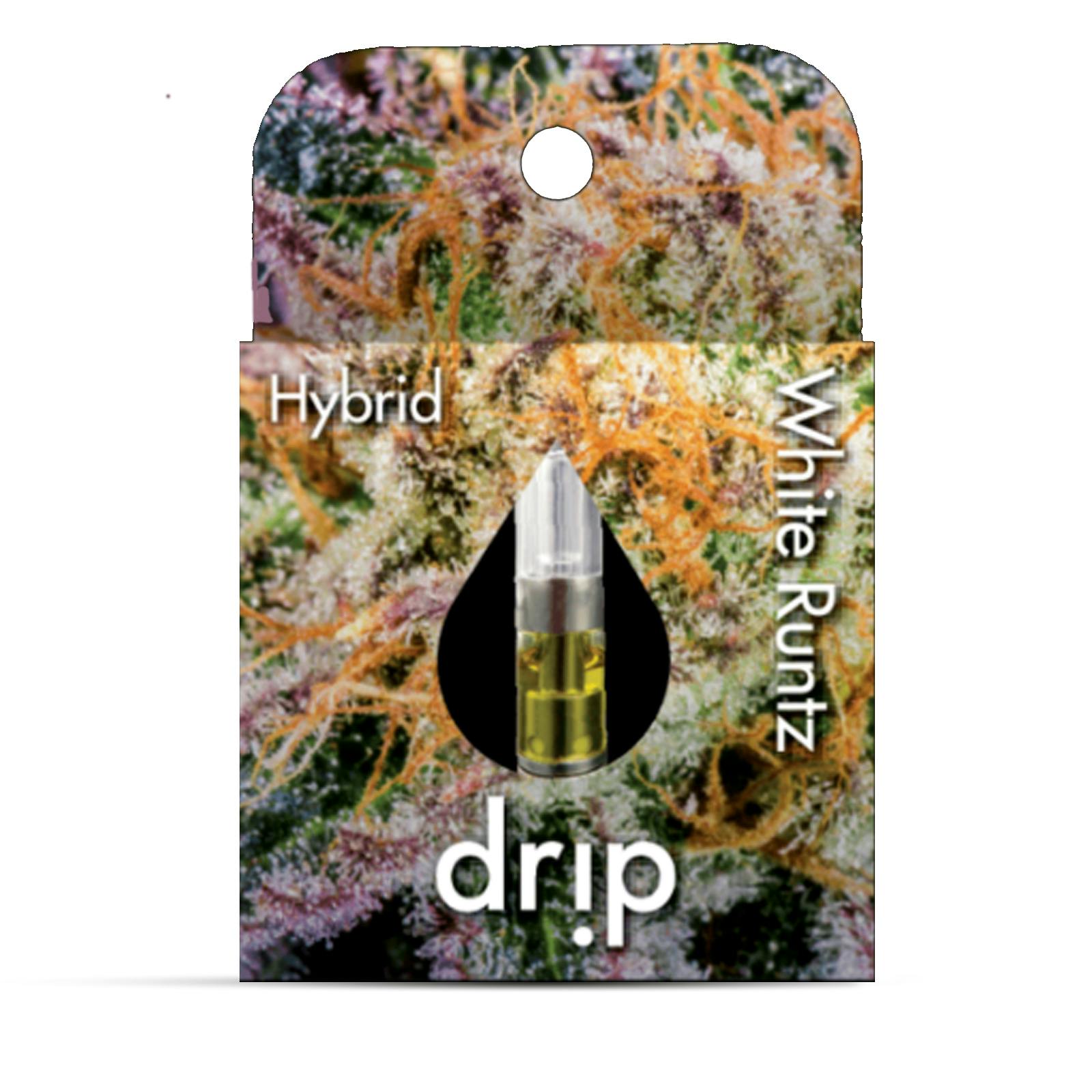 Photograph of product: Drip - 1G Vape - White Runtz