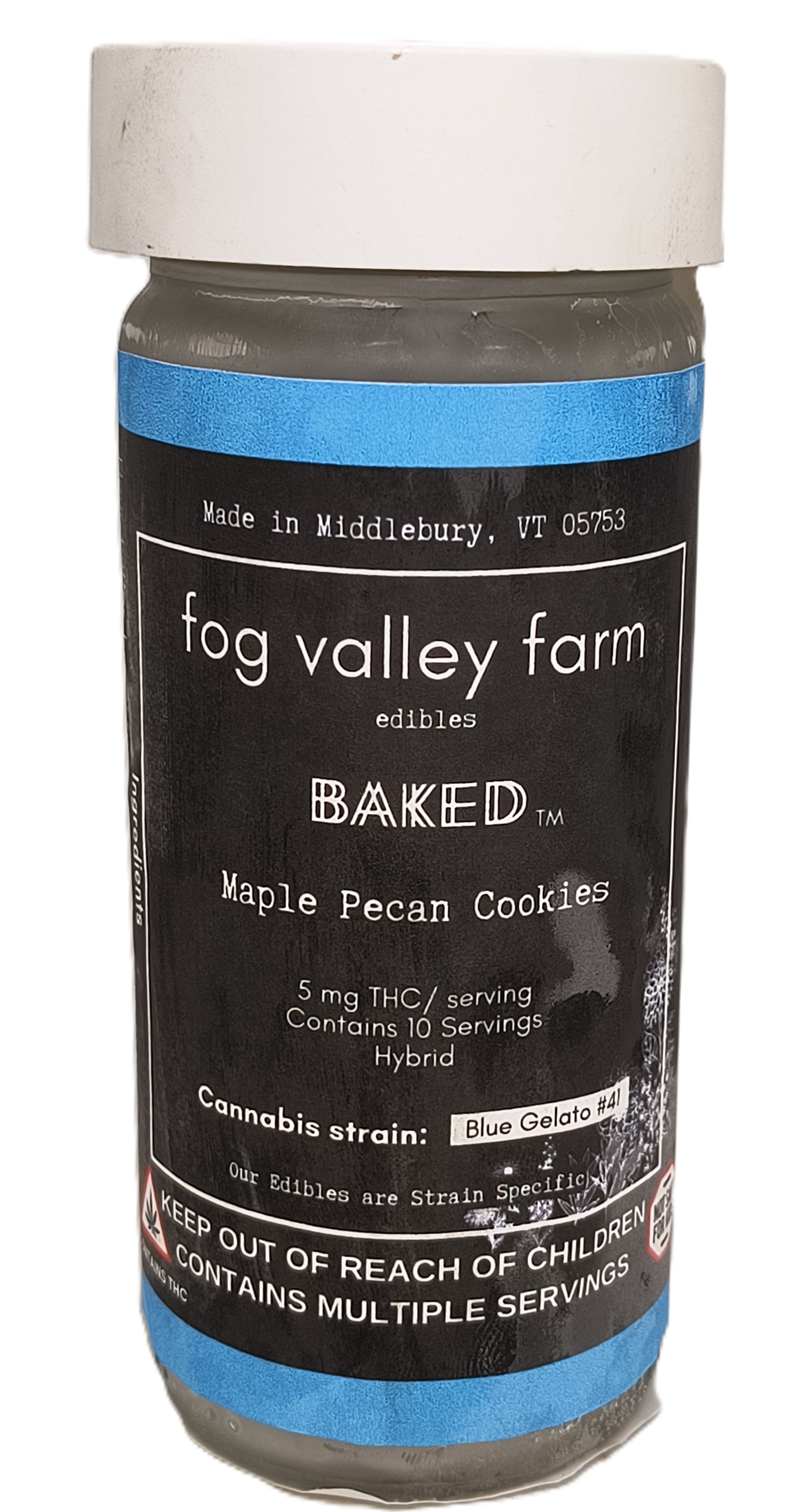 Photograph of product: Baked Maple Pecan Cannabutter Cookies | 50mg TH-oui | Fog Valley