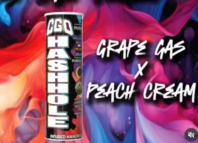Photograph of product: Cgo | Grape Gas X Peach Cream 1.2g au chocolathole   1.2 G