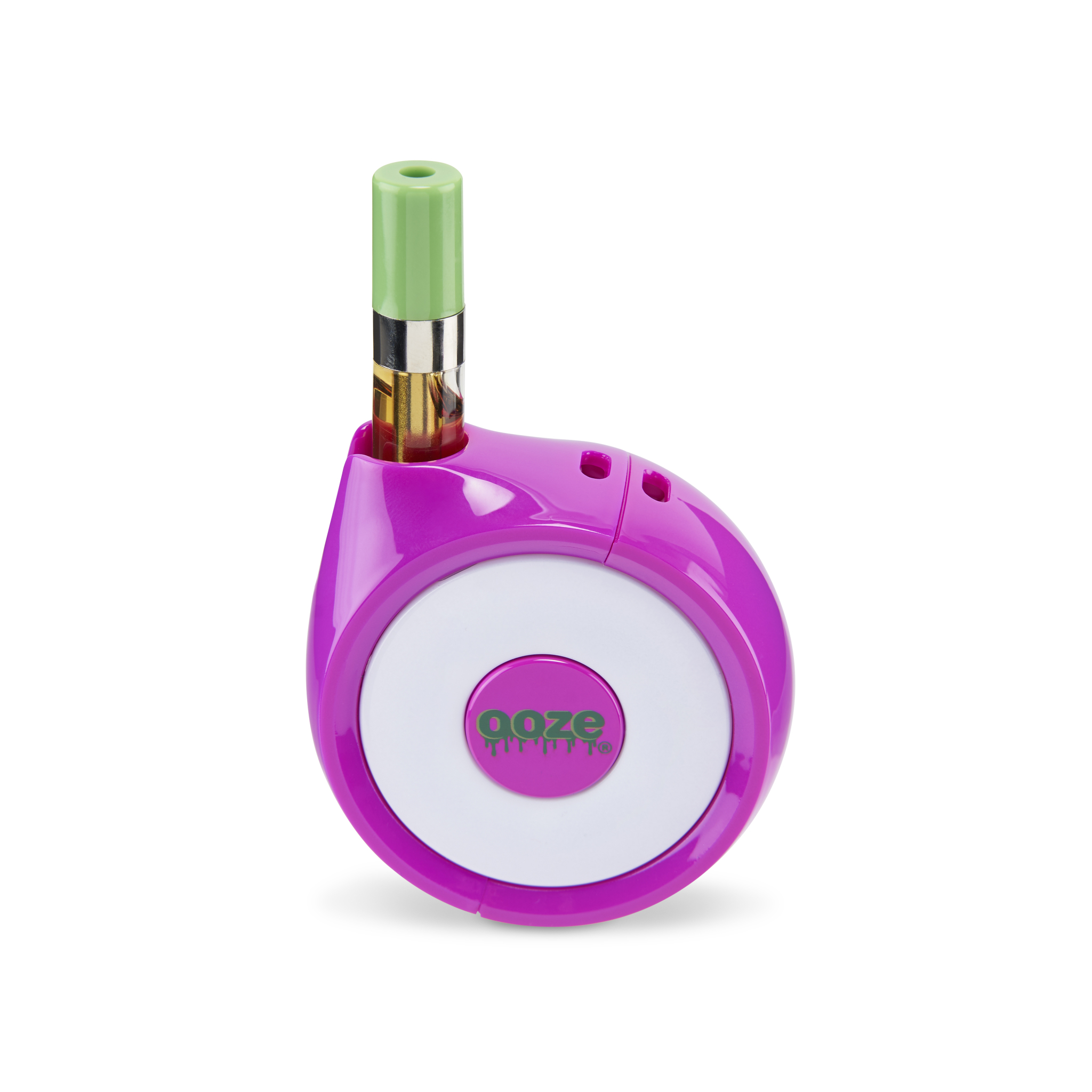 Photograph of product: Ooze | Movez |510 Vape Battery & Wireless Speaker | Fuchsia Purple