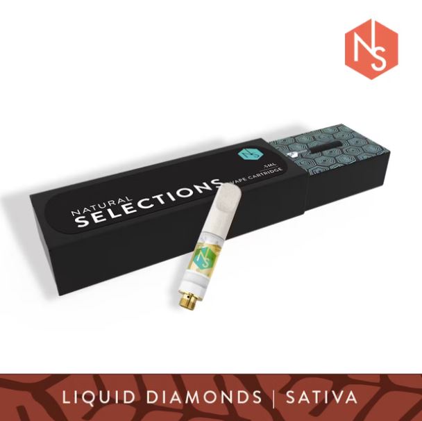 Photograph of product: Strawberry Guava Liquid Diamonds Cart 500mg
