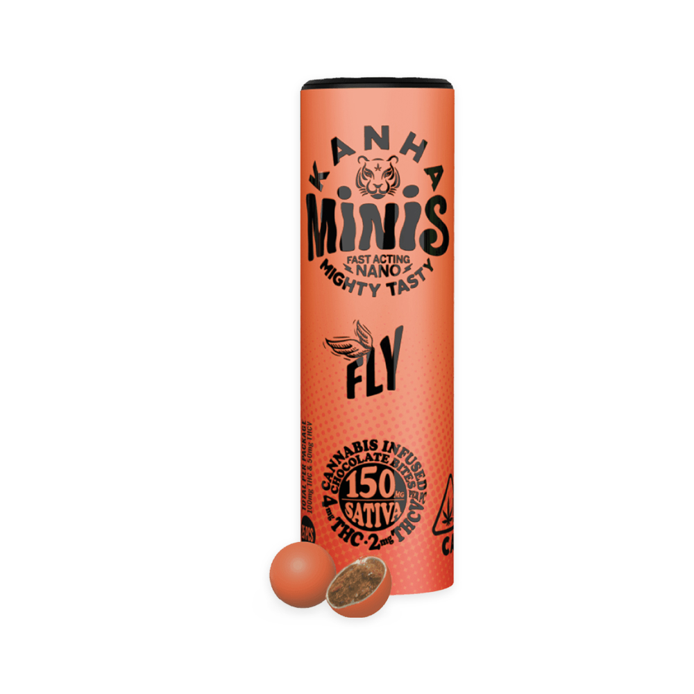 Photograph of product: FLY MINIS CHOCOLATE THCV BITES [25 CT]