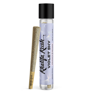 Photograph of product: Pre-Roll | Khalifa Kush | Violet Sky [3.29% Terps]