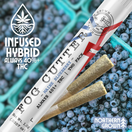 Photograph of product: Maine Blueberry | 1g | 2pk |  Infused Pre-Rolls
