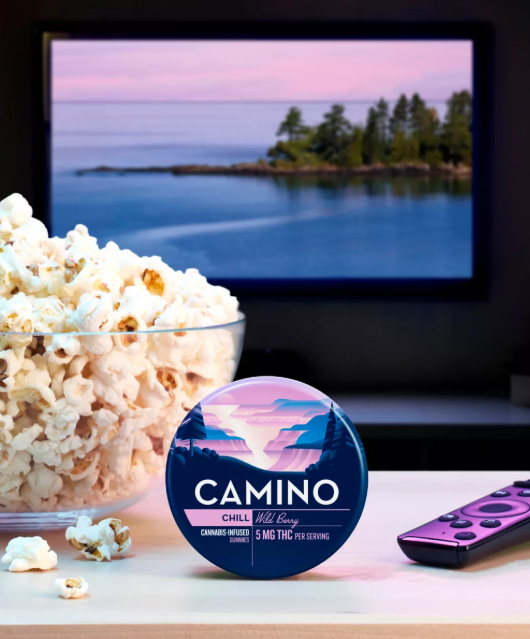 Photograph of product: Camino | 100mg Chill Gummies | Wild Berry