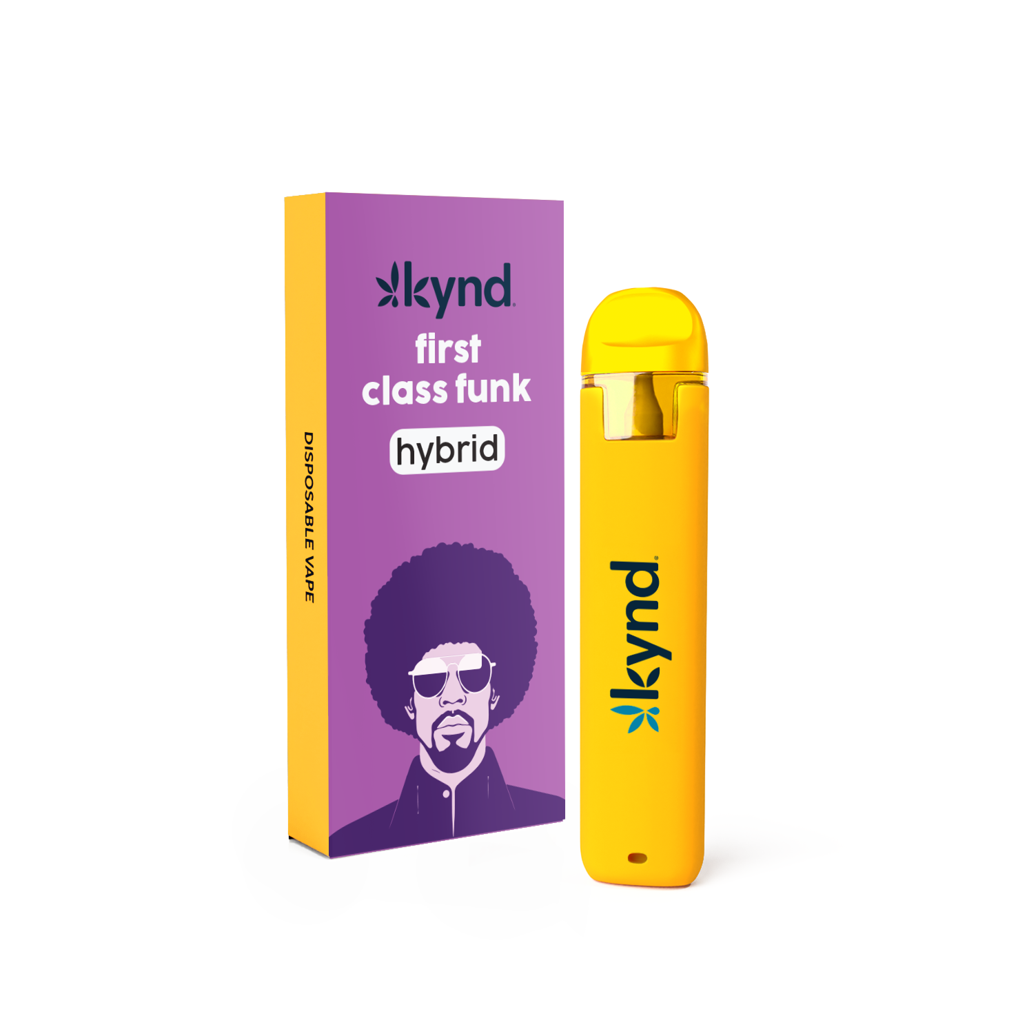 Photograph of product: Kynd First Class Funk (H) CDT Disposable Vape 1g