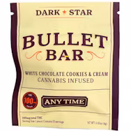 Photograph of product: Dark Star | Bullet Bar | Anytime | White Chocolate Cookies & Cream  | 100mg