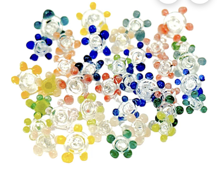 Photograph of product: Glass Screen - Flower