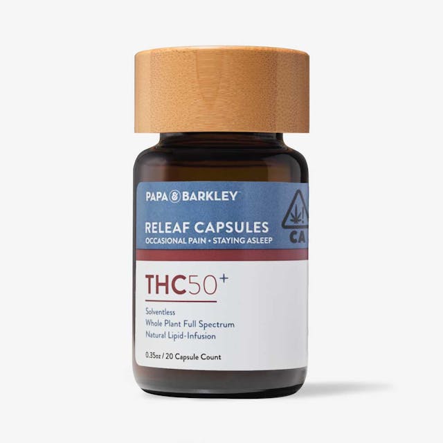 Photograph of product: TH-oui50 Releaf Capsules - 20 Caps