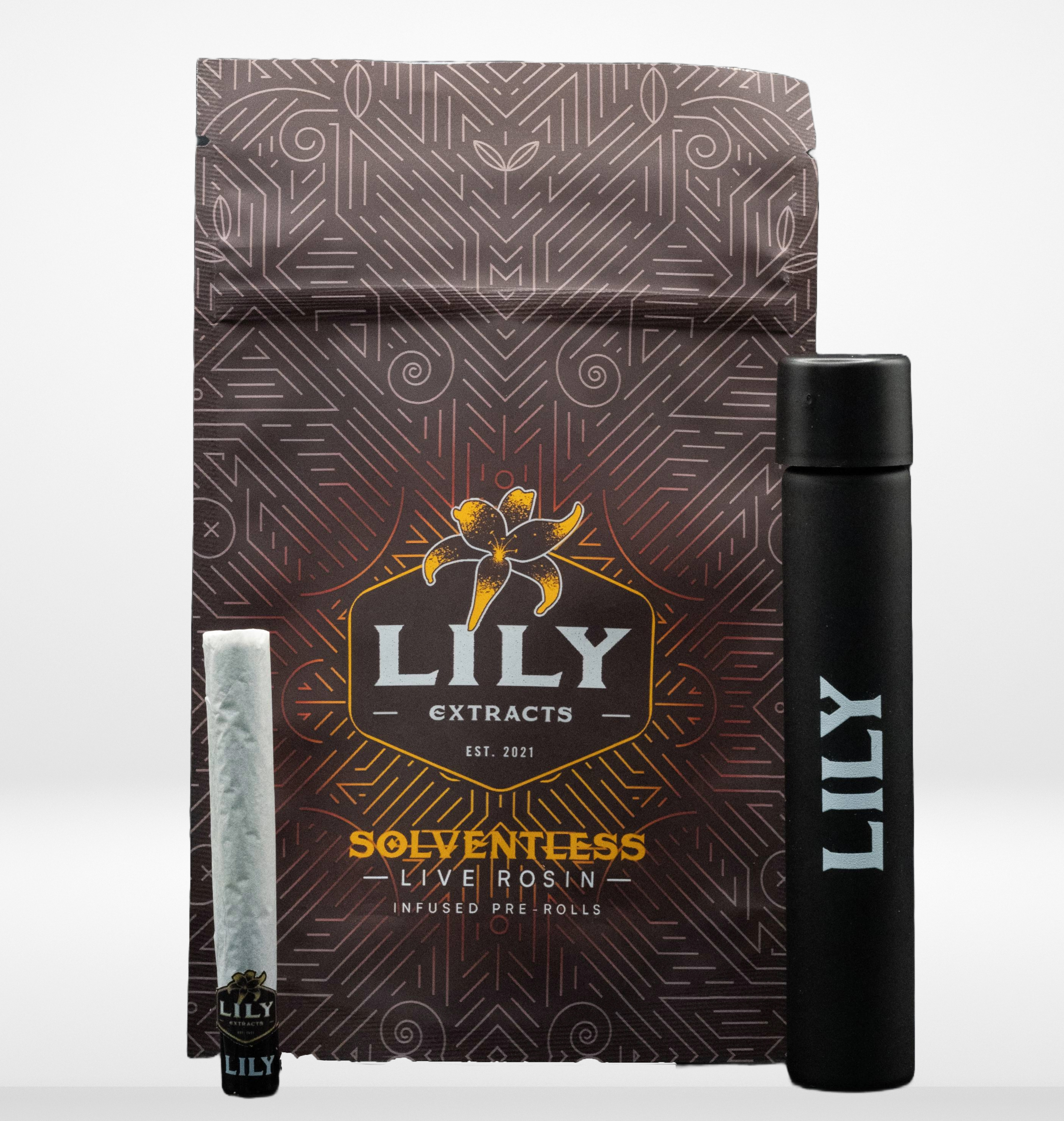Photograph of product: Lily Extract Solventless au chocolat Hole | FILL IT SUPER | 1.2G (Oui'd)