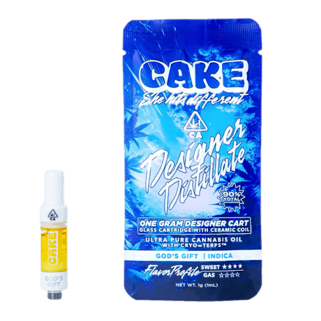 Photograph of product: God's Gift Vape 1g - 