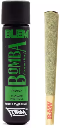 Photograph of product: BOMBA PRE-ROLL 0.75G F1