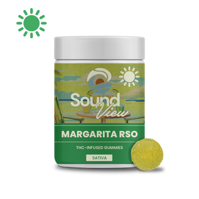 Photograph of product: SoundView Margarita RSO Gummies T99.6mg S 00038
