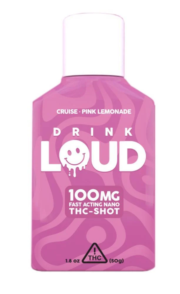 Photograph of product: (29933) ROVE 100mg Pink Lemonade Drink Loud
