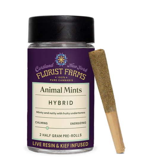 Photograph of product: Florist Farms - Animal Mintz Infused Pre-rolls 2pk