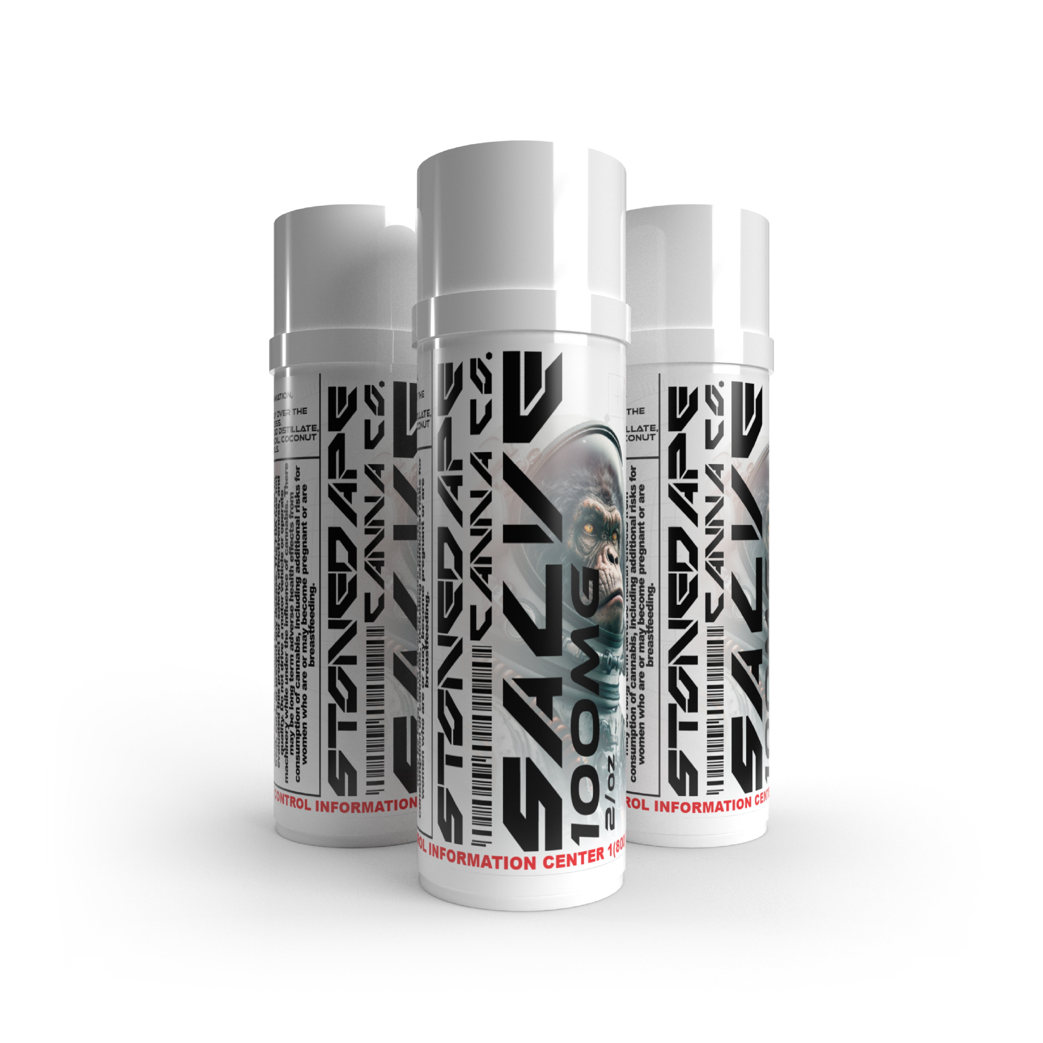 Photograph of product: Stoned Ape Canna Co. 100mg Vanilla/Lemongrass Salve