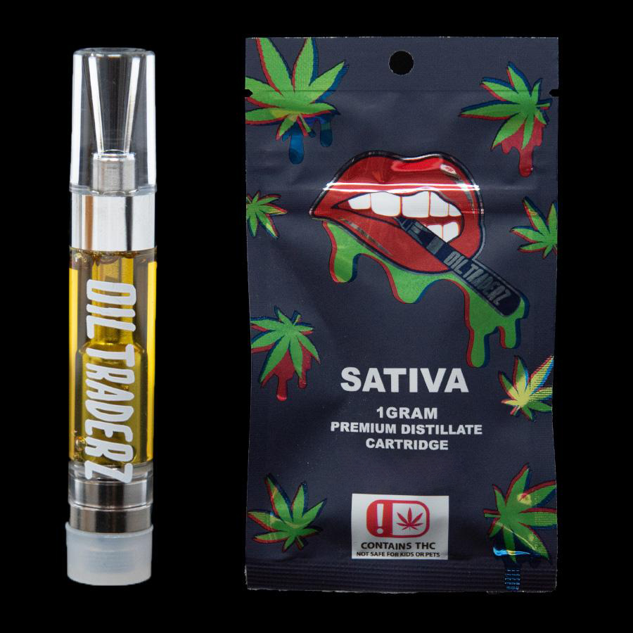 Photograph of product: Oil Traderz | Cart | Sour Diesel #9 | 1g