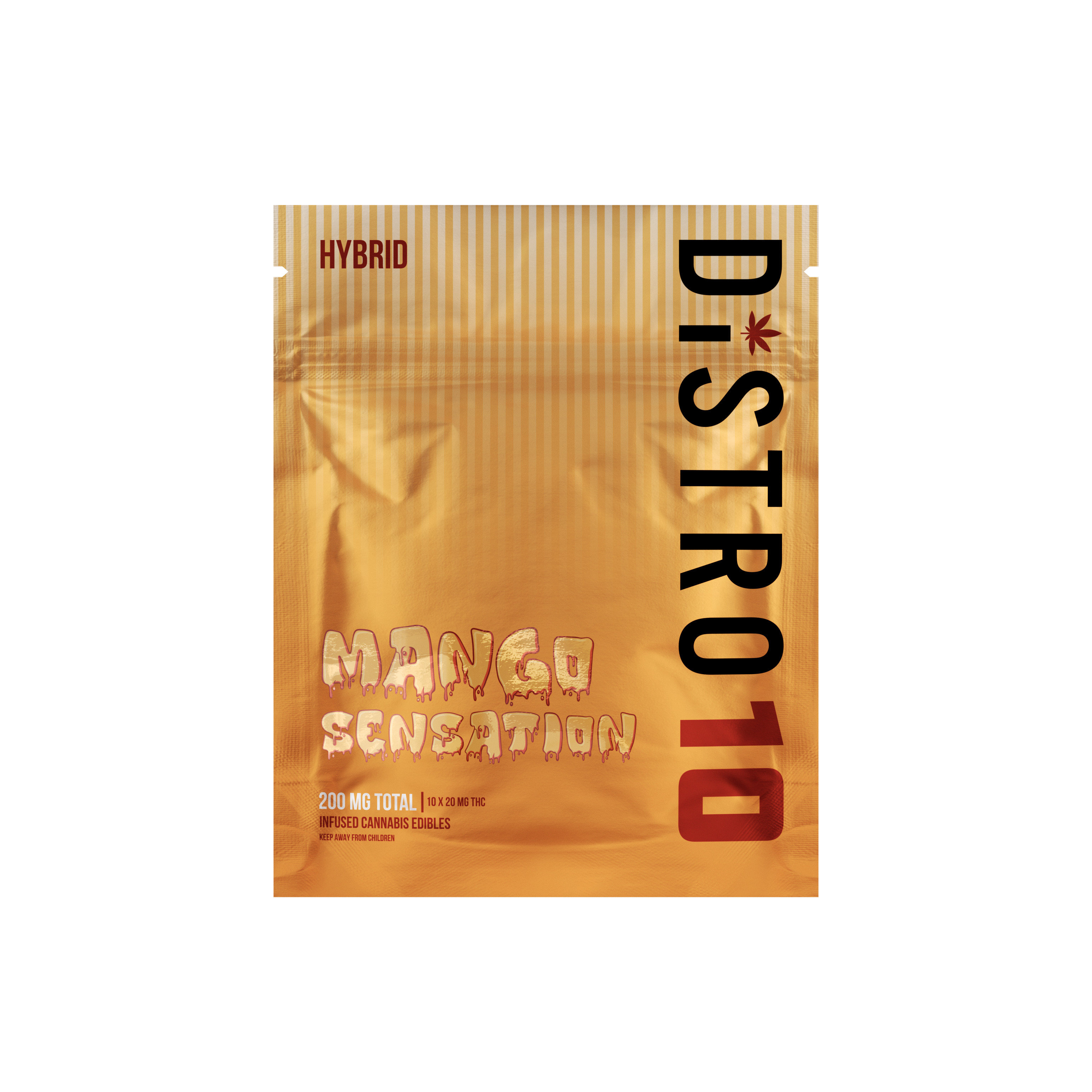 Photograph of product: Distro 10 | Mango Sensation | 200mg Gummies