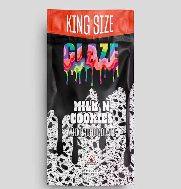 Photograph of product: 200mg Chocolate Bar | Milk N' Cookies
