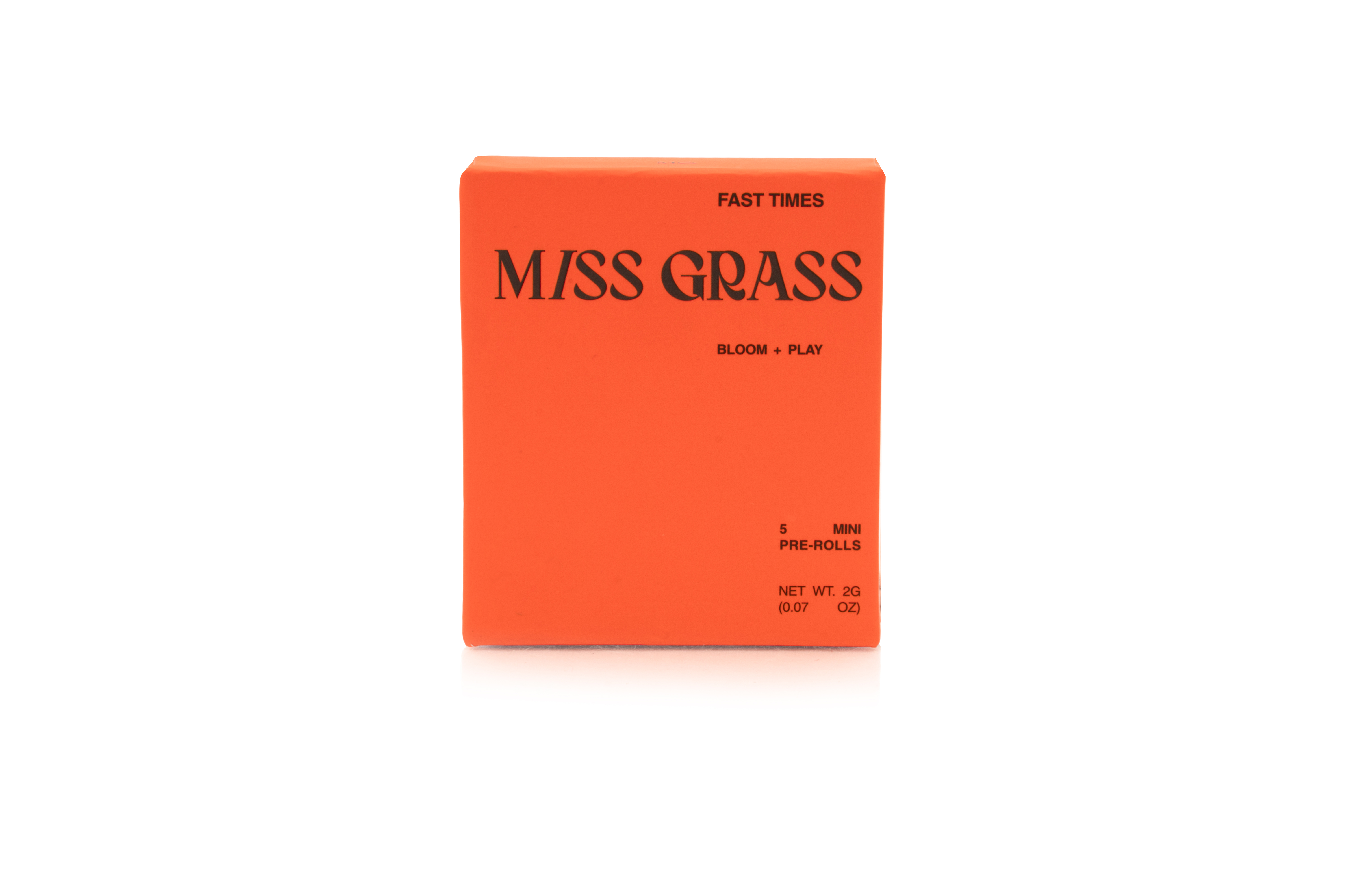 Photograph of product: Miss Grass | Fast Times - Durban Mints | Oui'd | Pre-Rolls | 0.4g | 5pk
