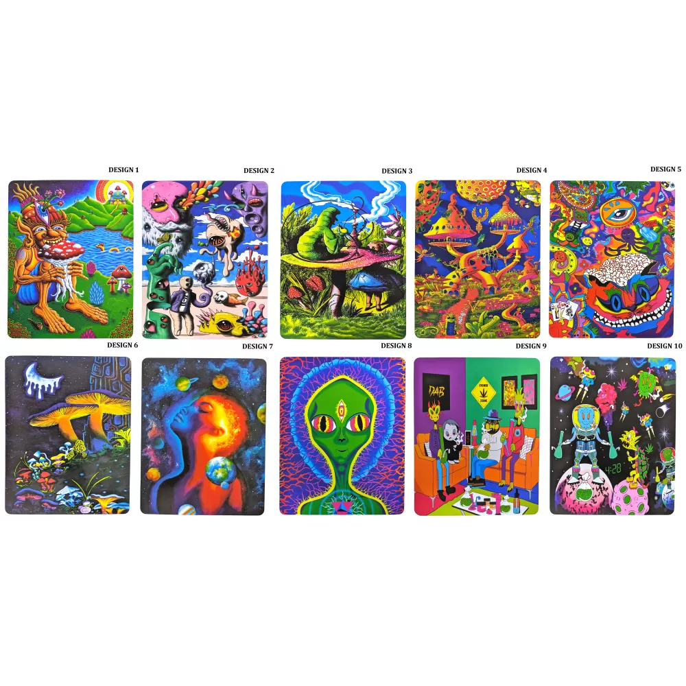 Photograph of product: 10"x8" Non-Slip, Non-Stick Platinum Grade Large Silicone Matts