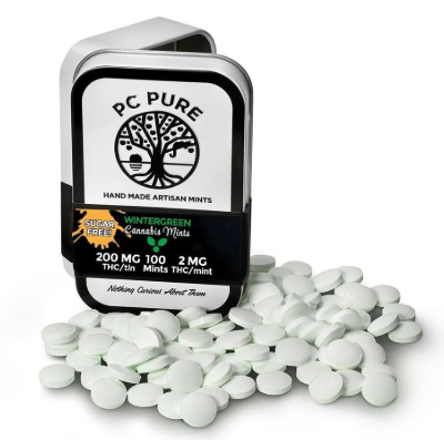 Photograph of product: Wintergreen Mints | PC PURE | 200mg