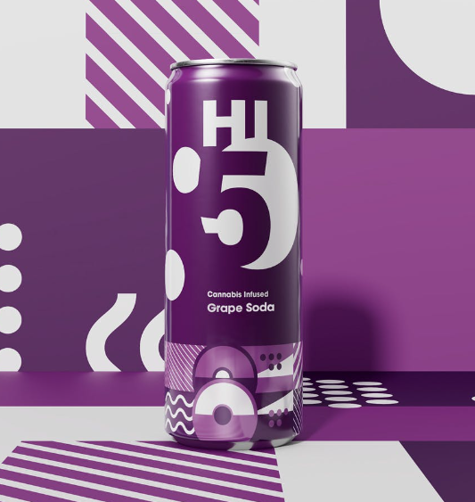 Photograph of product: Grape | 4pk Soda | 20mg