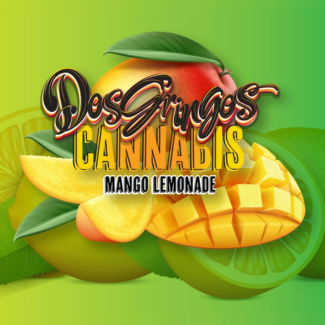 Photograph of product: Dos Gringos Lemonade - Mango 100mg TH-oui