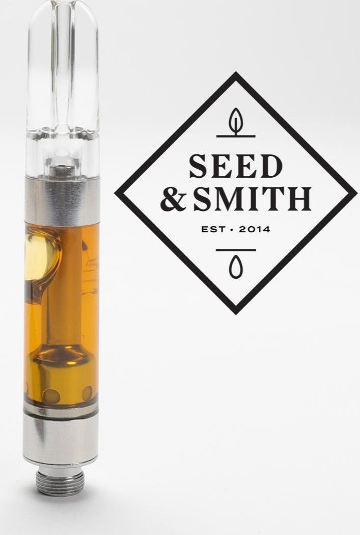 Photograph of product: Seed & Smith - Mac 1000mg Live Resin Cartridge