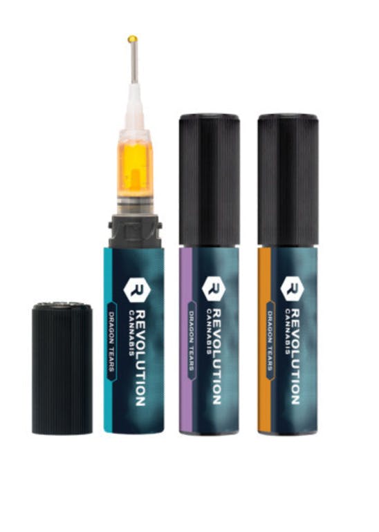 Photograph of product: The Menthol Full Spec Syringe