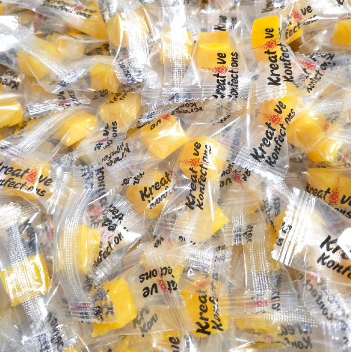 Photograph of product: Banana (100mg) Hybrid Heavenly 10pk by Kreative Konfections