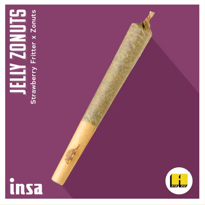 Photograph of product: INSA | Jelly Zonuts | .5g Pre Roll