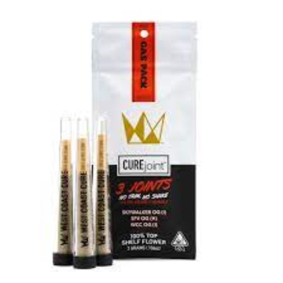 Photograph of product: Gas Pack (I/H/I) | 1g x 3 Joints