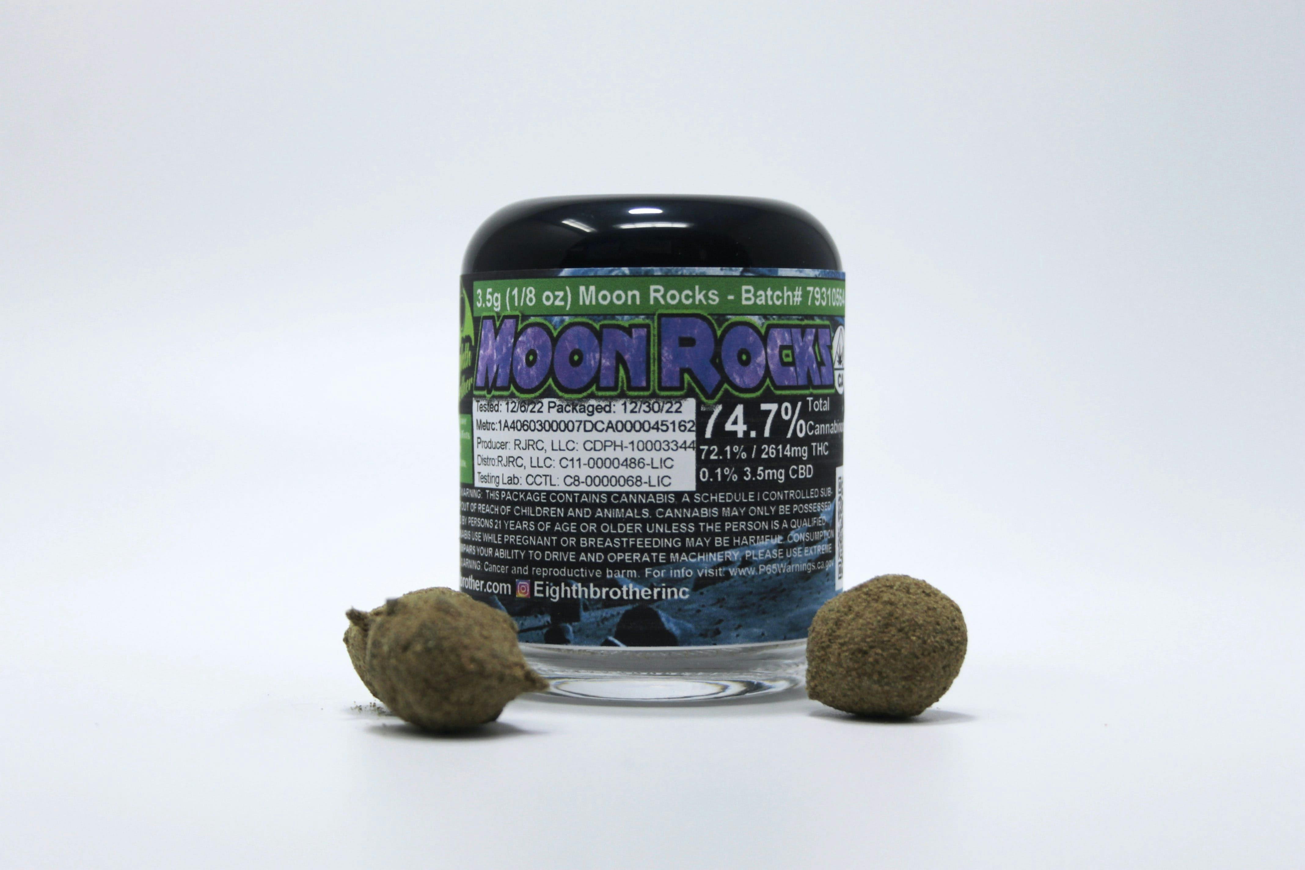 Photograph of product: Kush Mintz MoonRocks (3.54g - 1/8 oz)