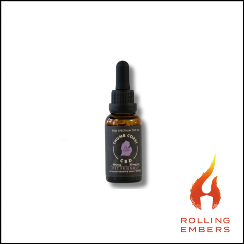 Photograph of product: Thumb Coast | Calm Pet Oil | 375mg