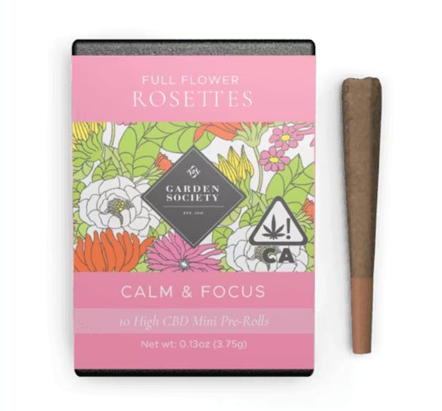 Photograph of product: Pear Blossom CBD | 10pk Mini Prerolls | Calm & Focus - 