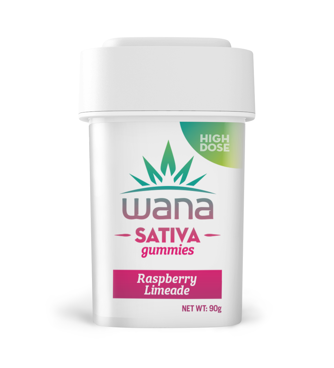 Photograph of product: Wana Med Gummies | Raspberry Limeade (S)