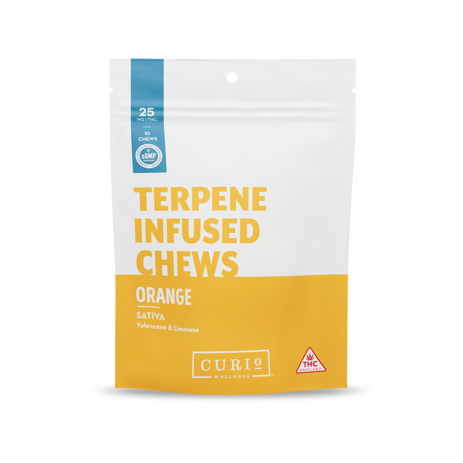 Photograph of product: Orange Terpene Infused Chews | 25mg
