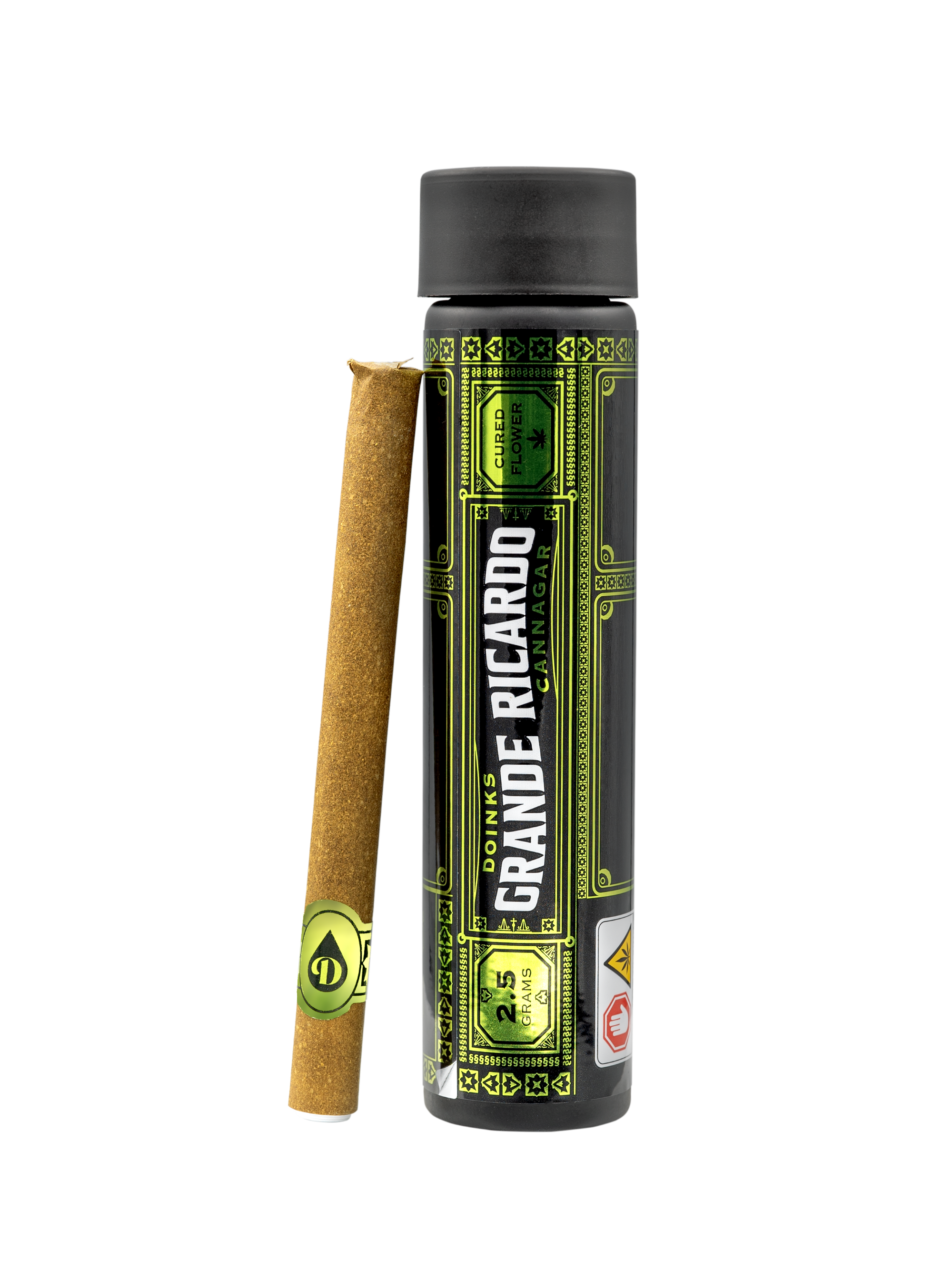 Photograph of product: Grande Ricardo | Indian Landrace (I) Cured Flower Cannagar | 2.5g