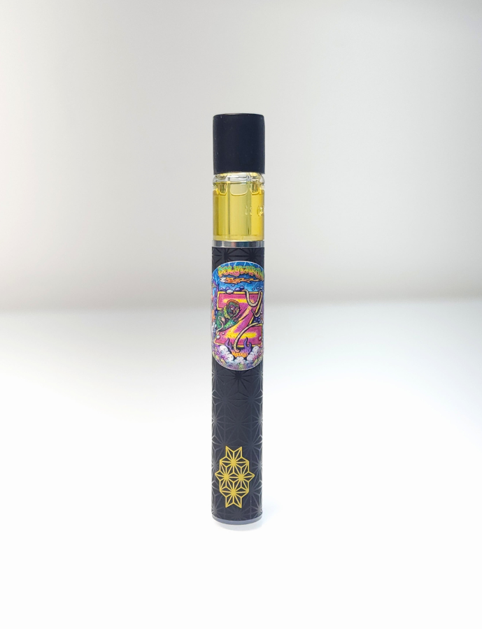 Photograph of product: Mystery Zkittlez Live Rosin Disposable by Polychrome Press