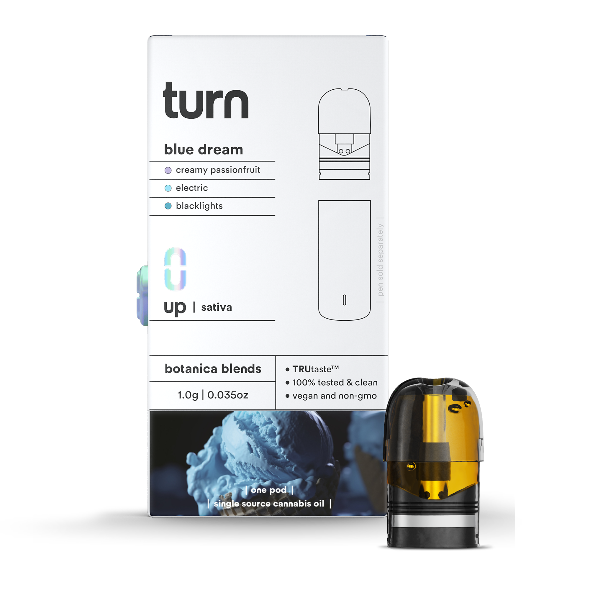 Photograph of product: Blue Dream Botanical Blends Pod