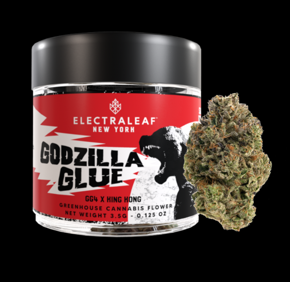 Photograph of Product: F4 | Electra Leaf NY |  Godzilla Glue | Flower - 3.5g