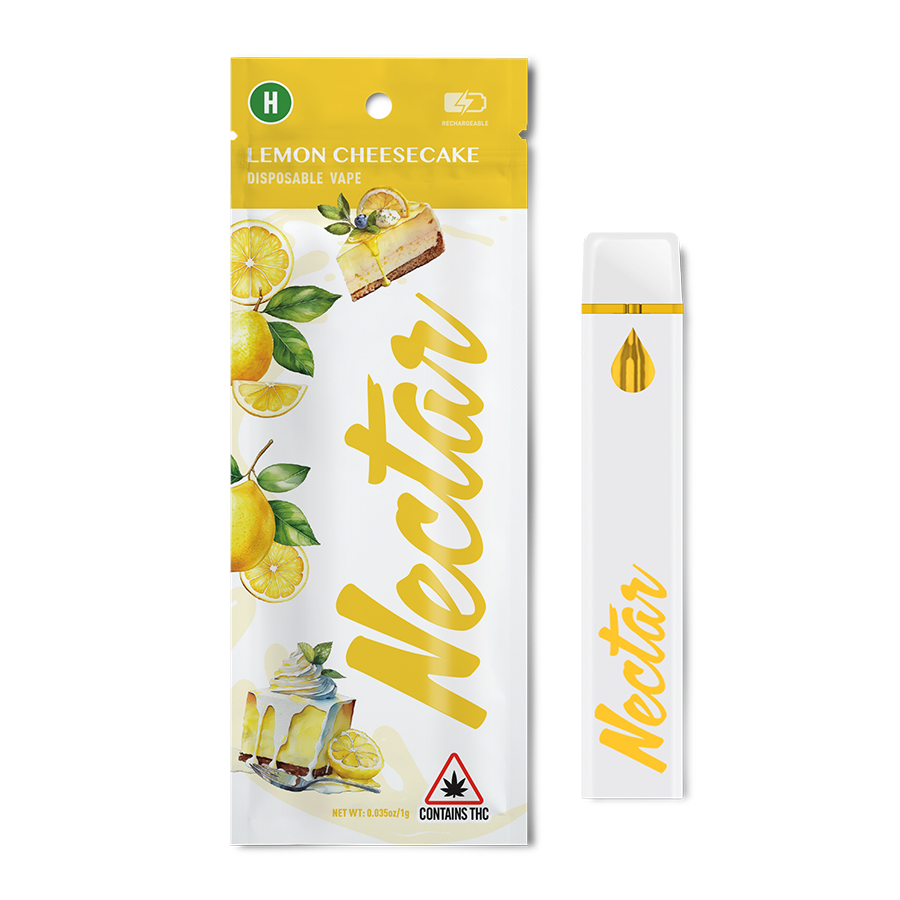 Photograph of product: Nectar 1g Disposable (H) - Lemon Cheesecake