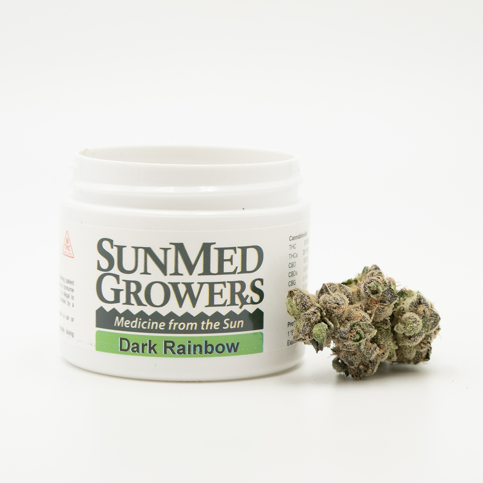 Photograph of product: Sunmed House Packed (1/8oz) Dark Rainbow - 3.5g